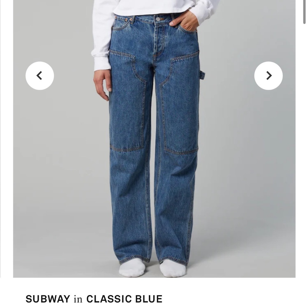 Still here subway jeans classic blue size 32